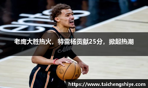 老鹰大胜热火，特雷杨贡献25分，掀起热潮